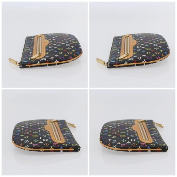 LOUIS VUITTON Monogram Multicolor Pochette GM Pouch Black M60027 LV Auth 144890V - Picture 16 of 16